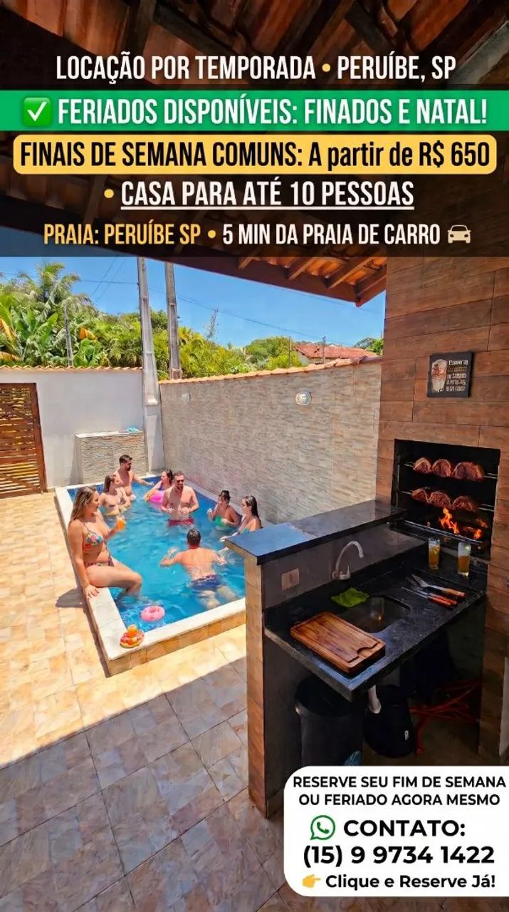 Casa na praia peruibe