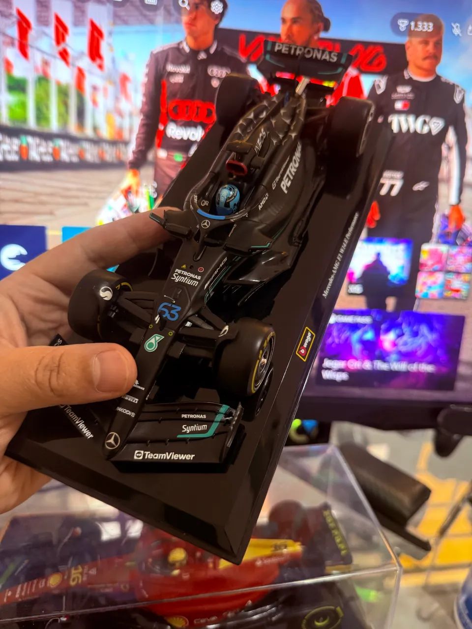 Carro réplicas detalhadas fórmula 1 originais  - Foto 2