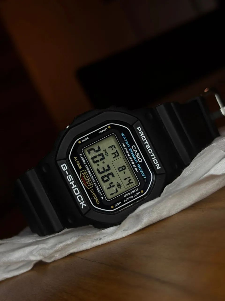 Casio G-shock DW-5600E FOX FIRE - Foto 3