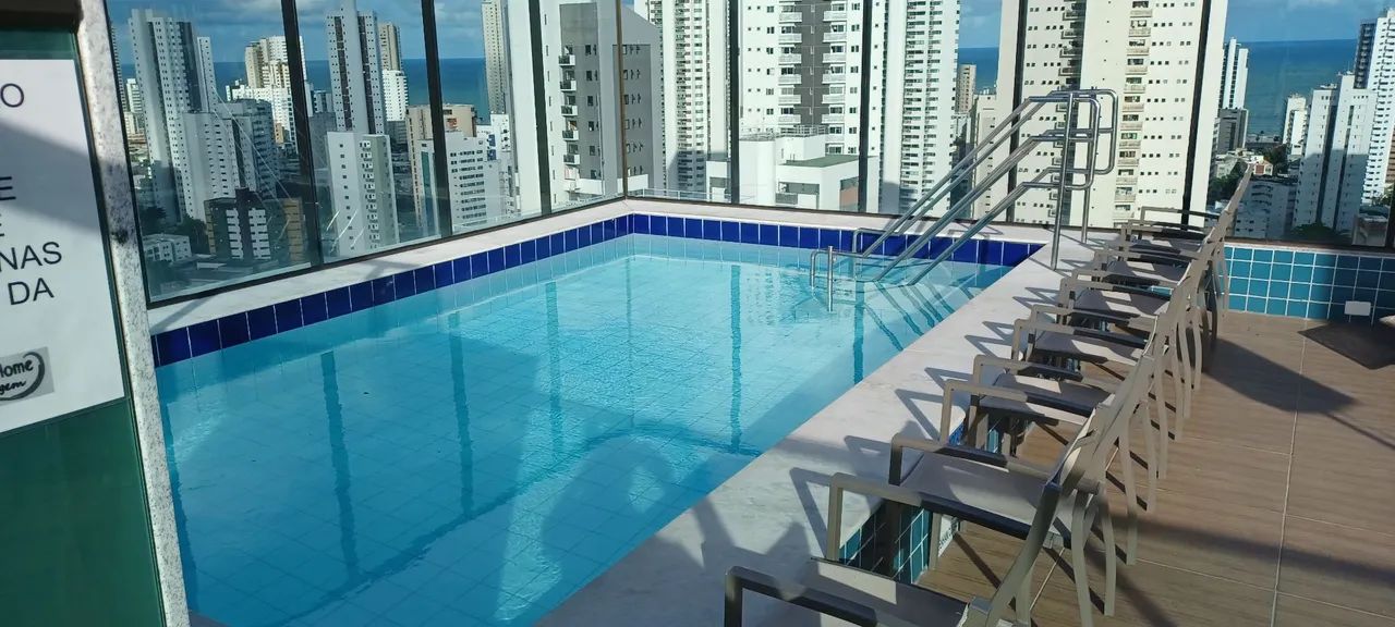 Excelente Flat Temporada Proximo praia de Boa Viagem - Foto 4