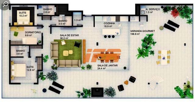 Apartamento à venda, 152 m² por r$ 980.408,24 - itaguá - ubatuba/sp - Foto 2