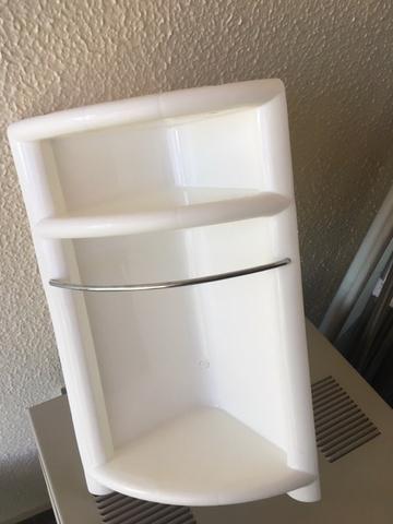 Suportes de xampoo para banheiro, semi-novos