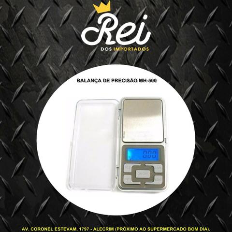 Balança de precisão digital MH-500 pesa de 0,1g até 500g