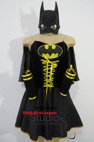 Locação fantasia Batgirl P/M adulto