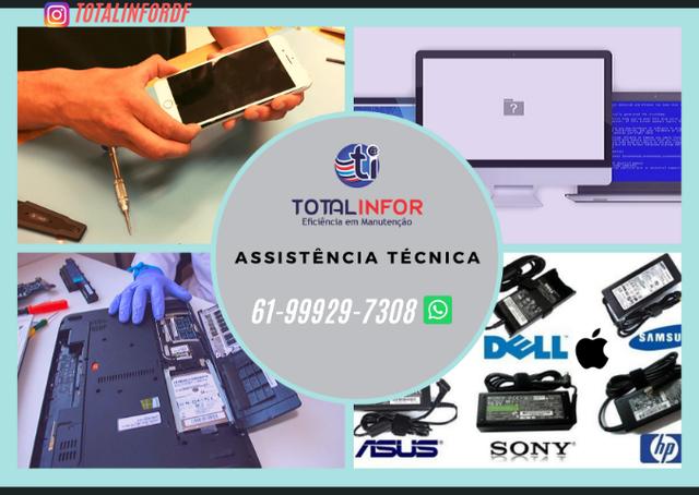 Problemas seu Notebook? Acer Asus Dell Lenovo Hp Apple - Serv 6 Meses Garantia - Foto 2