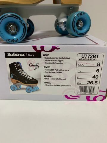 Patins Quad Roller Derby Candi Girl Sabina - N° 36/37 - Seminovo - Foto 4