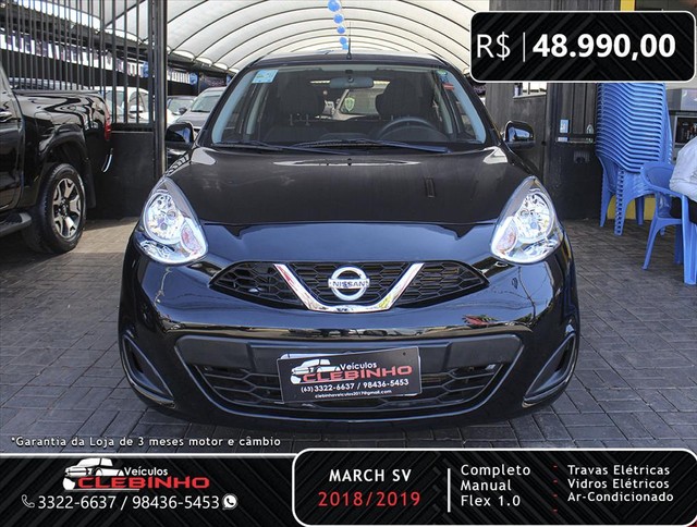NISSAN MARCH 1.0 SV 12V FLEX 4P MANUAL