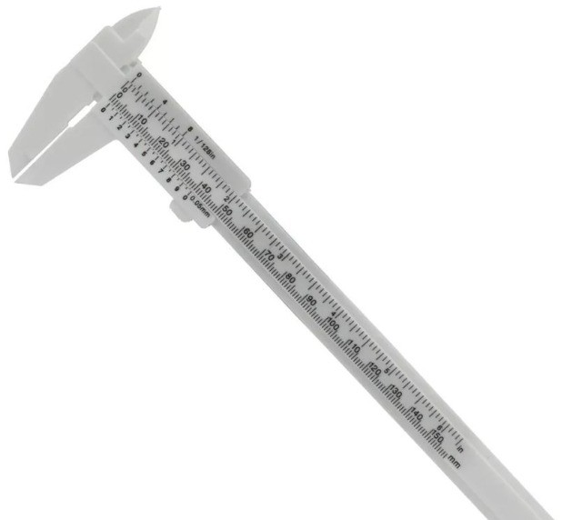 Paquímetro Plastico 6 Pol. (150mm)  Arduino Automação Robotica COD-AP47