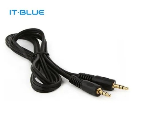 Cabo It-blue Auxiliar P2 X P2 Estéreo Som Mp3 Mp4 1,5 Metros 1