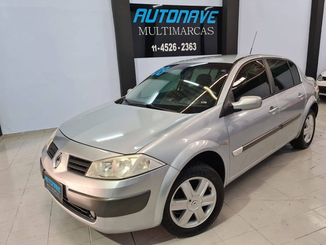 MÉGANE 2007/2008 1.6 DYNAMIQUE 16V FLEX 4P MANUAL