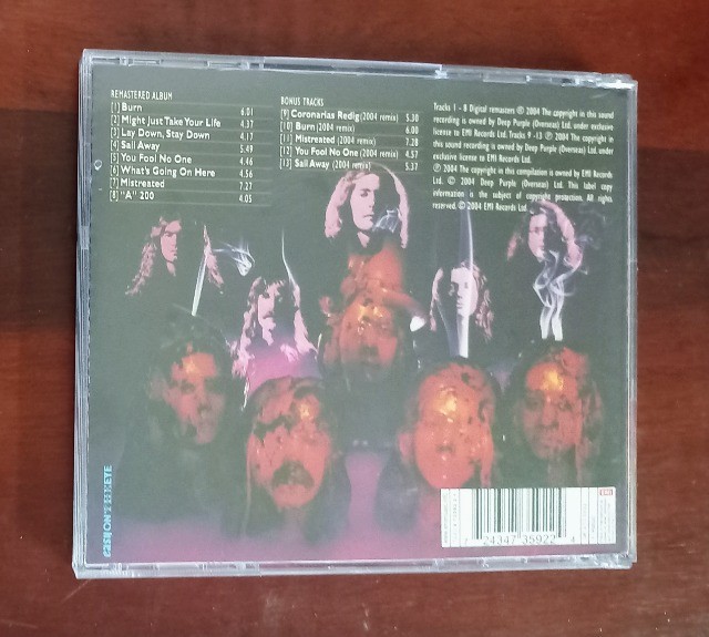 CD  Importado Deep Purple Burn 1973 Remasterizado c bonus - Foto 2