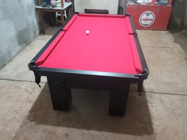 Mesa de Sinuca e Bilhar Pedra de Ardósia Carlin Bilhares Mod. Dbis6563 - Foto 3