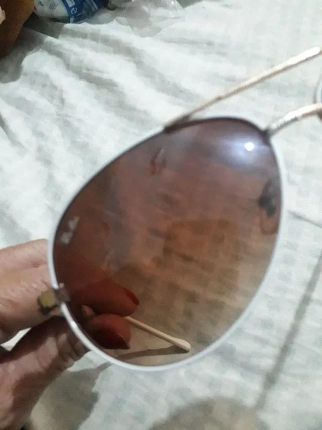 Vendo rayban branco  - Foto 5