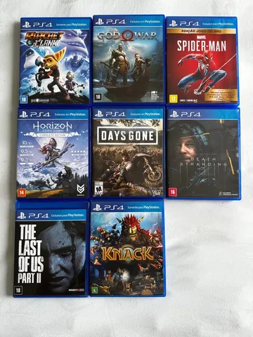 Colecao de jogos ps4  +169 anúncios na OLX Brasil