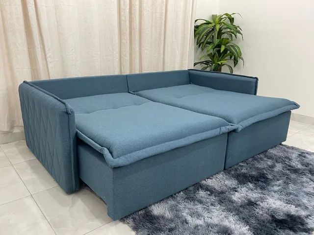 SOFÁ CAMA DELUXE DECOR SURPREENDA-SE!!!! AP6282 - Foto 2