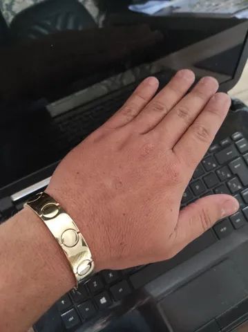 Bracelete de moeda antiga - Foto 2