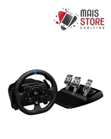 Volante Logitech G923 Para PS5, PS4 e PC - Preto, Shopping