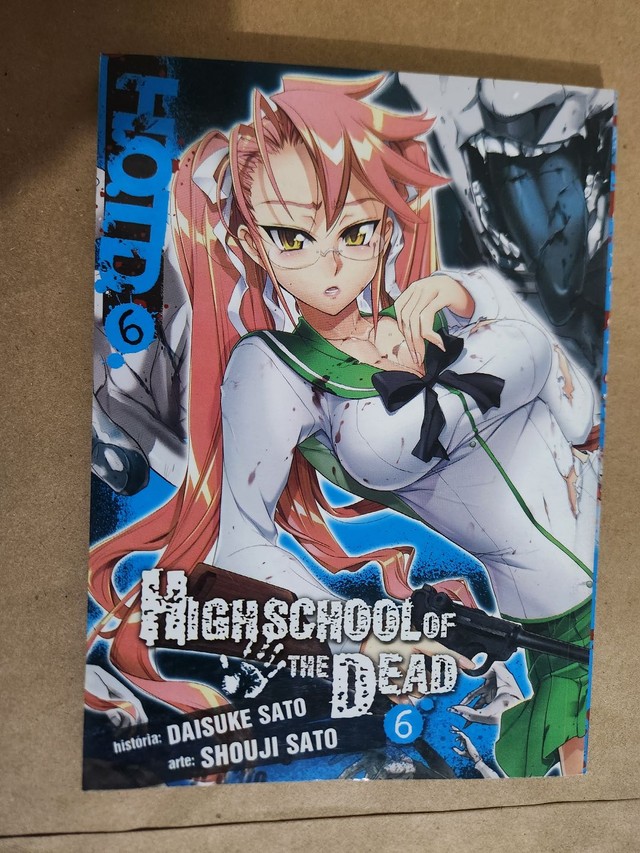 mangá High school of the dead vol 5