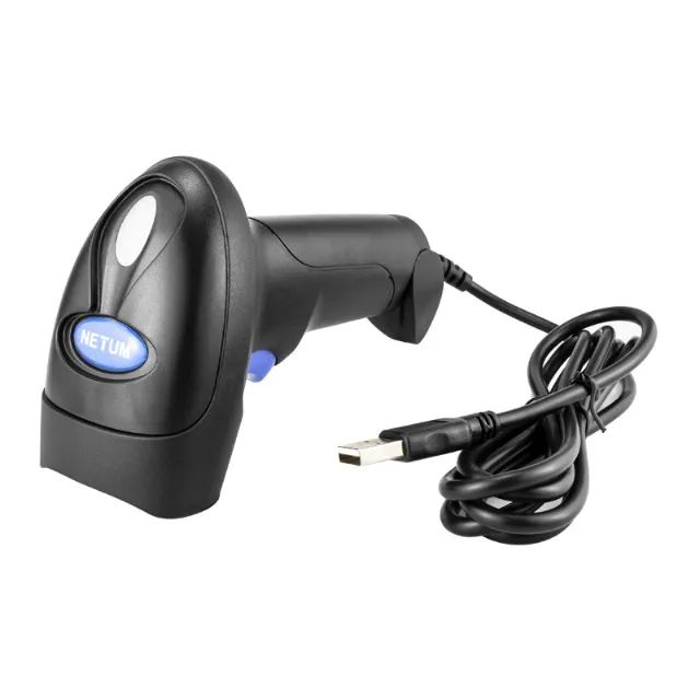 Leitor de código de barras automático portátil com fio Netum Nt-L5 2D 6763 - Foto 5