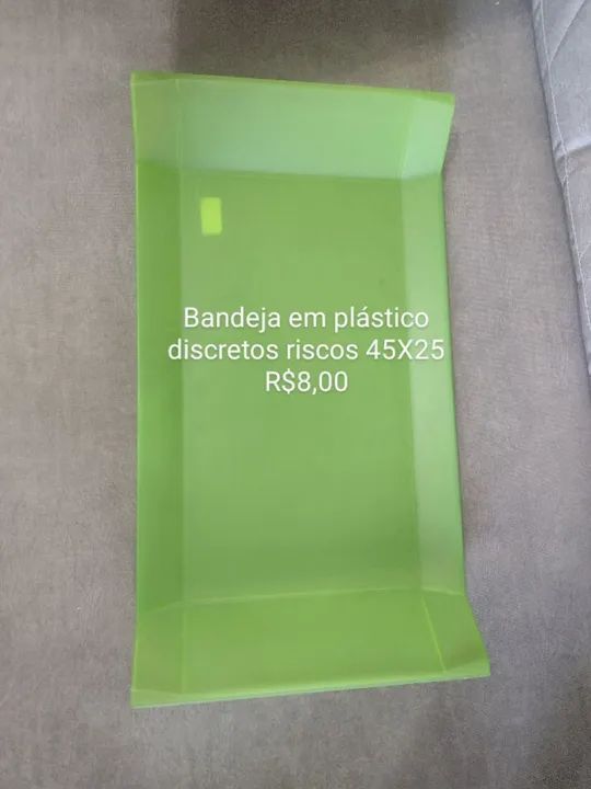 Bandeja de plástico 