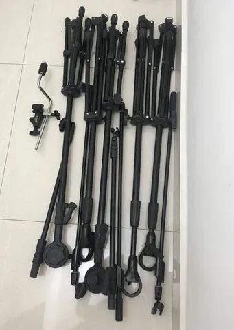 Lote Seminovos - Mesa de som, Microfones, Cabos, Pedestais e Caixas de som - Foto 5