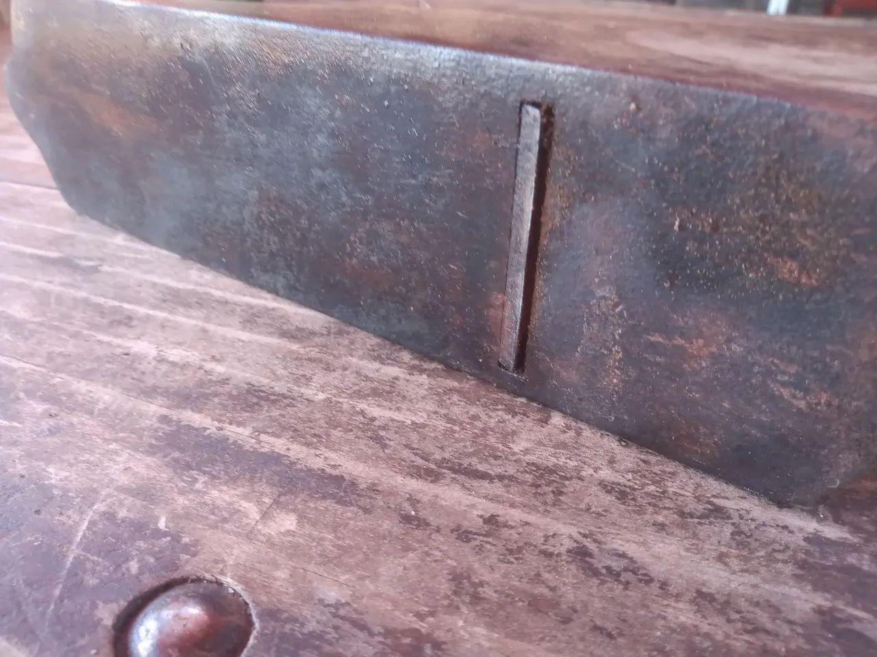 Plaina de madeira antigo - Foto 3