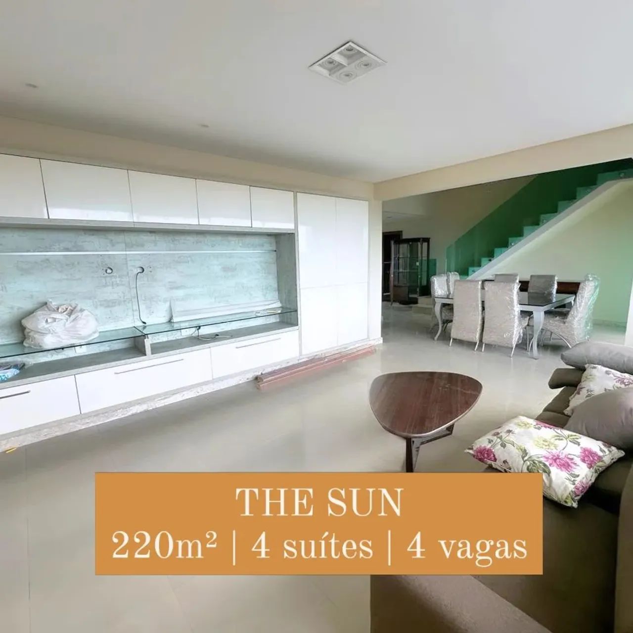 The Sun, Parque Dez. 220m², 4 stes, Closet, escritório e 4 vgs