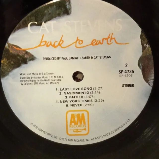 Vinil Cat Stevens - Back to earth - Importado - Foto 4