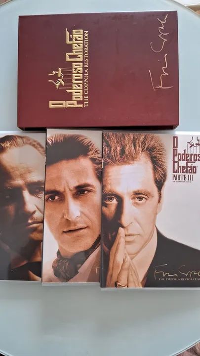 Caixa de DVD - O Poderoso Chefão (Edição Especial) - Coppola Restoration - Foto 3
