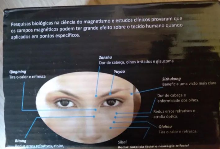 Massageador para os olhos da Medic Center Saúde. - Foto 4