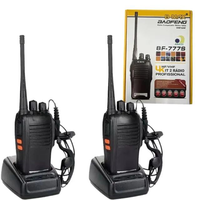 Rádio Comunicador Baofeng BF 777s Bmax - WZetta - Foto 3