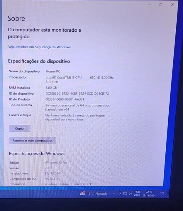 Computador i5 650 + 8GB RAM - Ótimo Estado - Foto 2