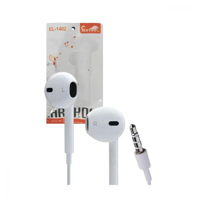 Fone De Ouvido P2 Auricular Eletromex El-1402