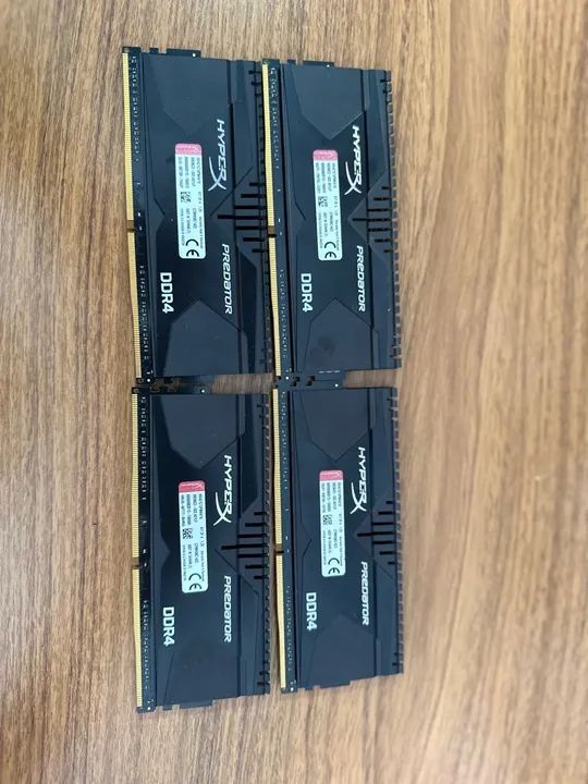 Kit 4x4GB HyperX Predator DDR4 2666MHz - Foto 3
