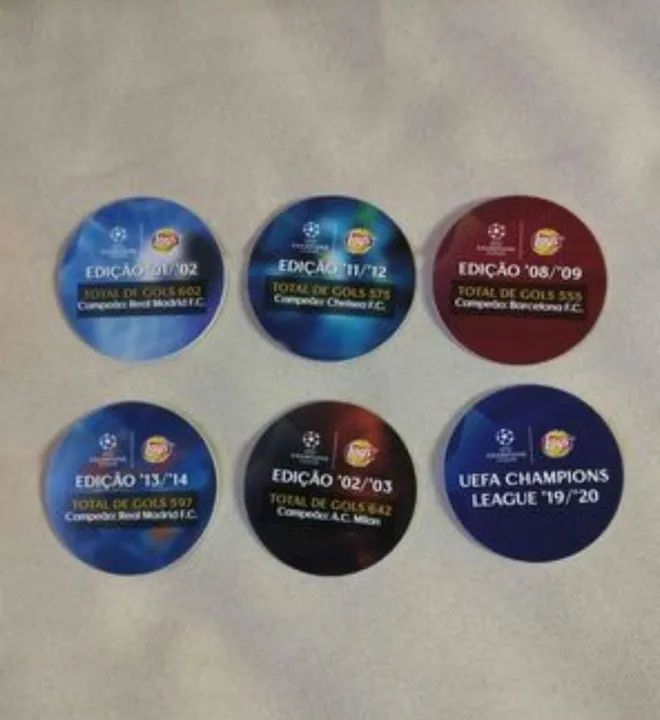 Tazos Champions League Elma Chips  - Foto 2
