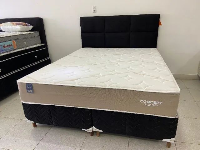 CAMA QUEEN CONCEPT MOLAS ENSACADAS 