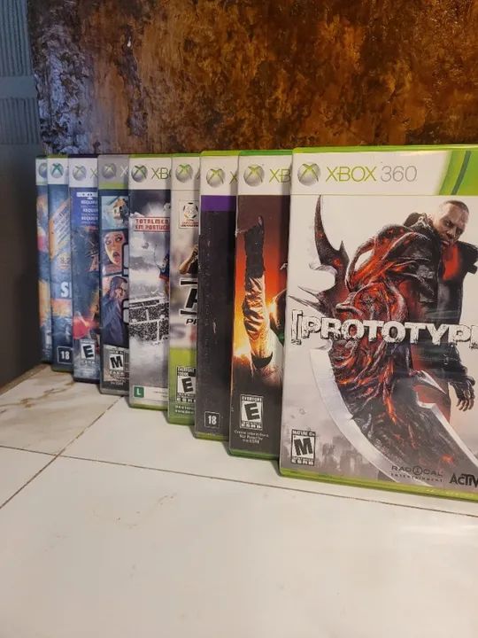 Combo 10 jogos Xbox 360 (venha ver)