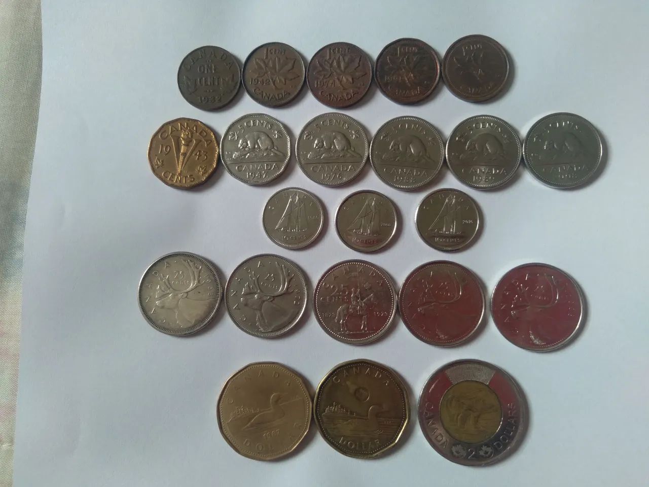 MOEDAS CANADÁ 