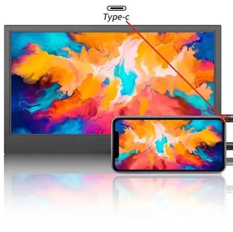 Monitor Portátil MC, para PC, Mac, Xbox, PS3, PS4, Switch, Tipo-C, HDMI - Foto 3