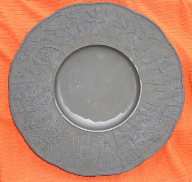 Prato Vintage Royal Selangor de estanho gravado (Item para Colecionador ou Decoração)  - Foto 2