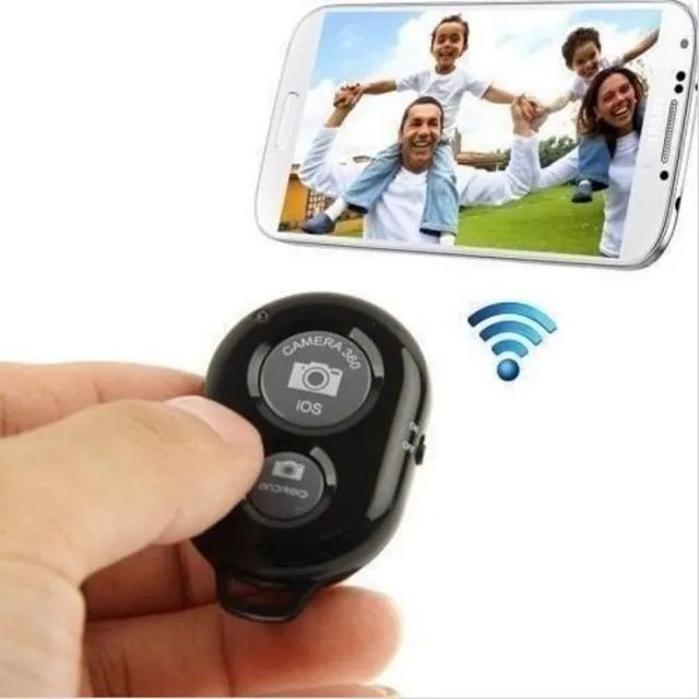 Controle Remoto Selfie Smarthphone Via Bluetooth - COD 382 - Foto 5