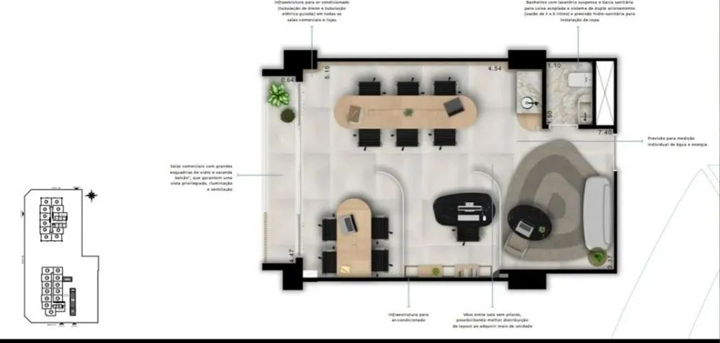 Metropolitan Chicago - Sala Comercial - Foto 11