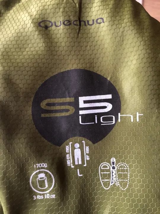 Saco de dormir S5 Light Queshua - usado 1 vez - Foto 2