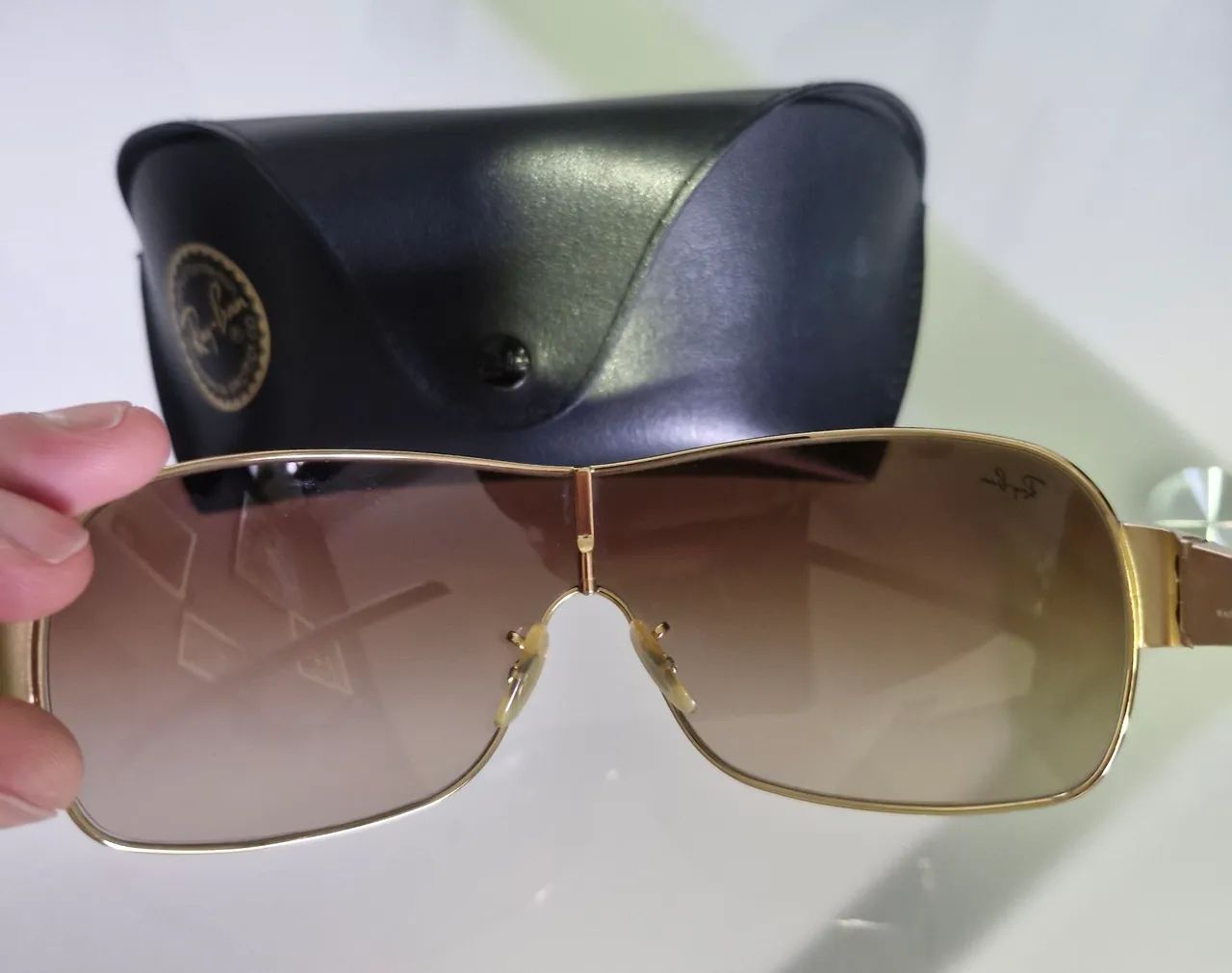 Óculos de Sol Ray-Ban Aviador original  - Foto 4