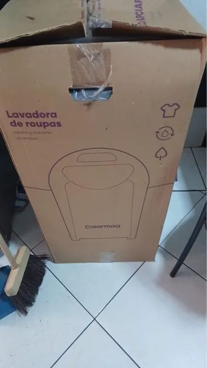 Tanquinho de Lavar Colormaq 10kg Ecomax