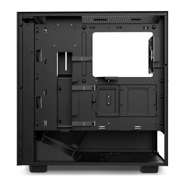 Novo Gabinete Gamer Nzxt H Flow Com Fans Mid Tower Vidro Temperado Preto Atx Cc