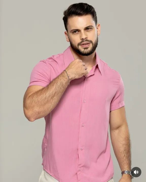 Camisas de botão várias cores e tamanhos  - Foto 3