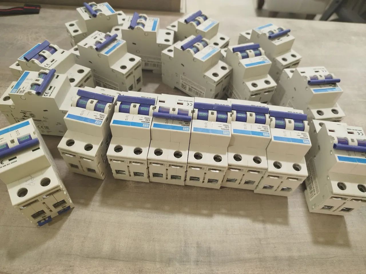 Disjuntor bipolar 50A