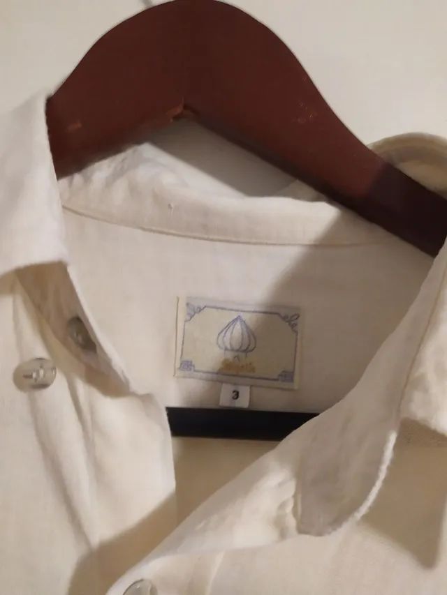 Camisa linho 46 - Foto 3