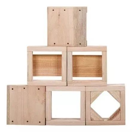 Caixa De Abelha Sem Ferrão Jataí Asf Modelo Inpa Eucalipto Rosa 12x12 - Foto 3